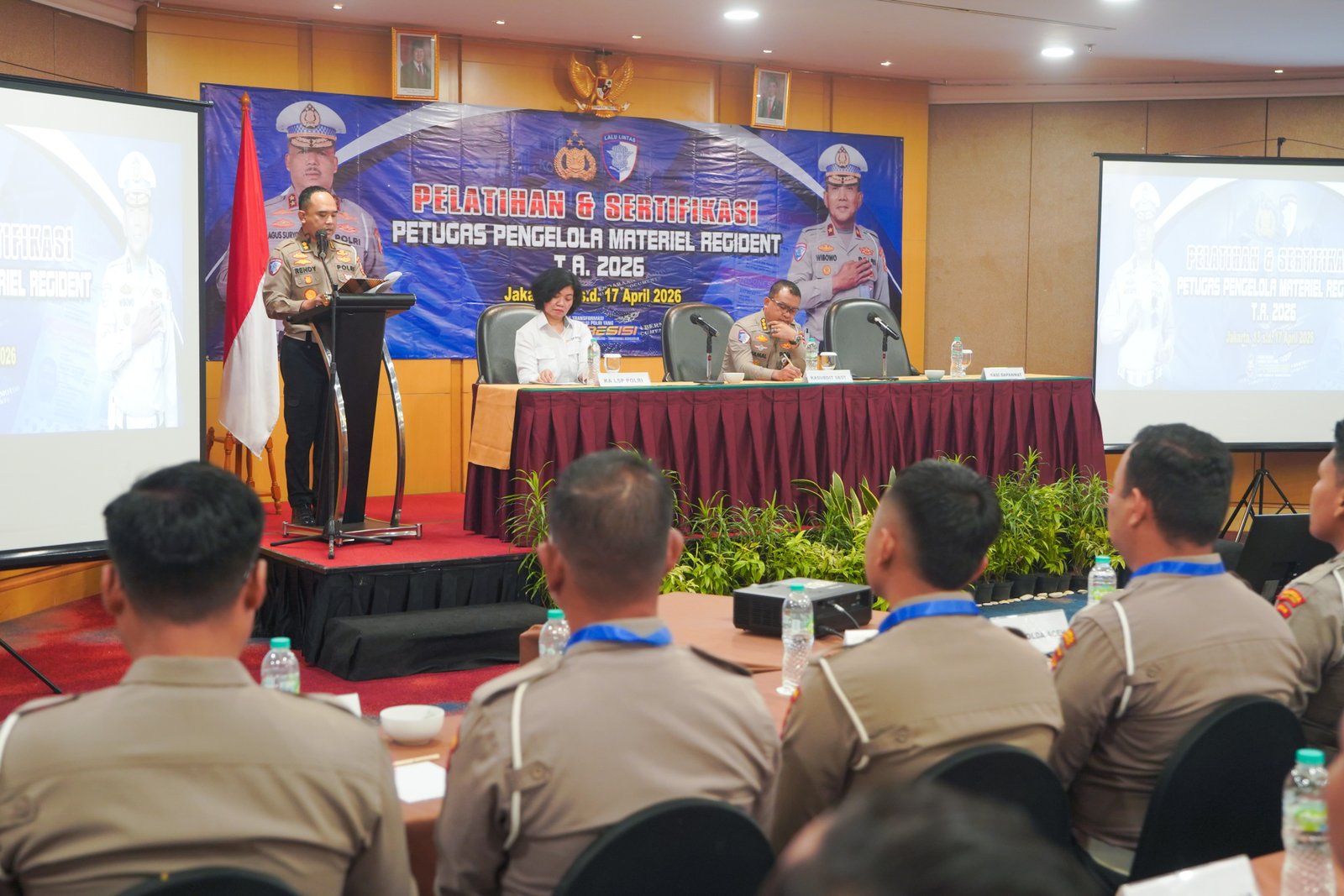 SERTIFIKASI MATERIEL REGIDENT T.A 2026 DI JAKARTA, Tgl 13 MEI 2026