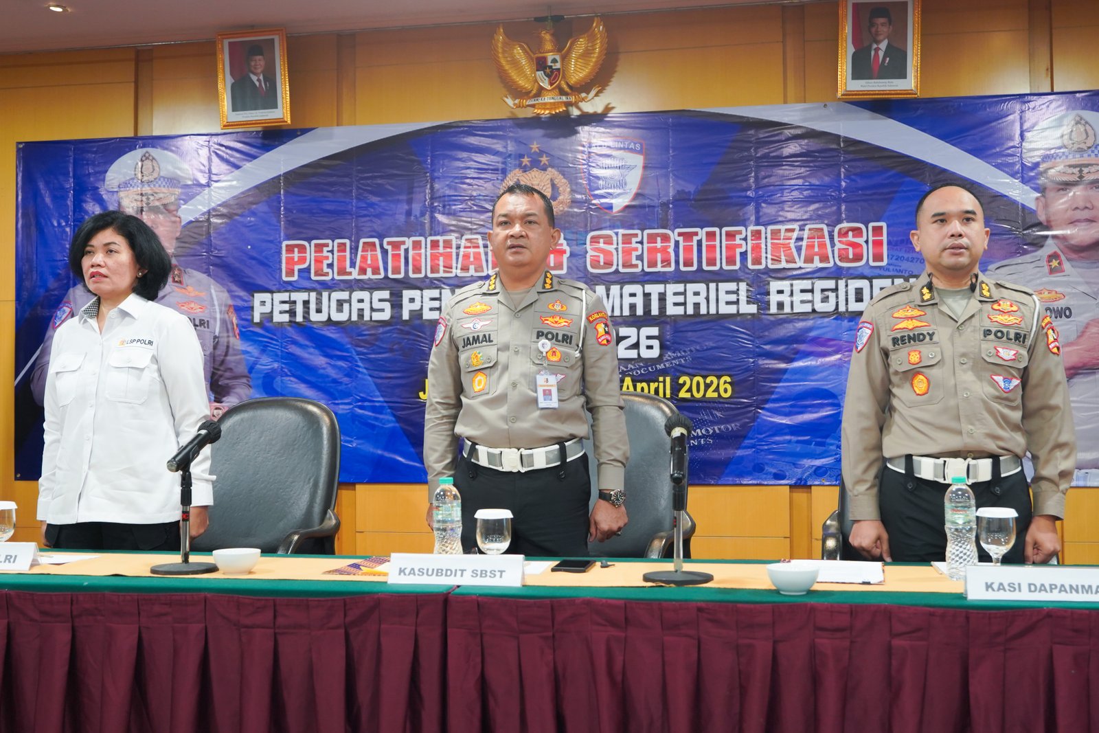 SERTIFIKASI MATERIEL REGIDENT T.A 2026 DI JAKARTA, Tgl 13 MEI 2026